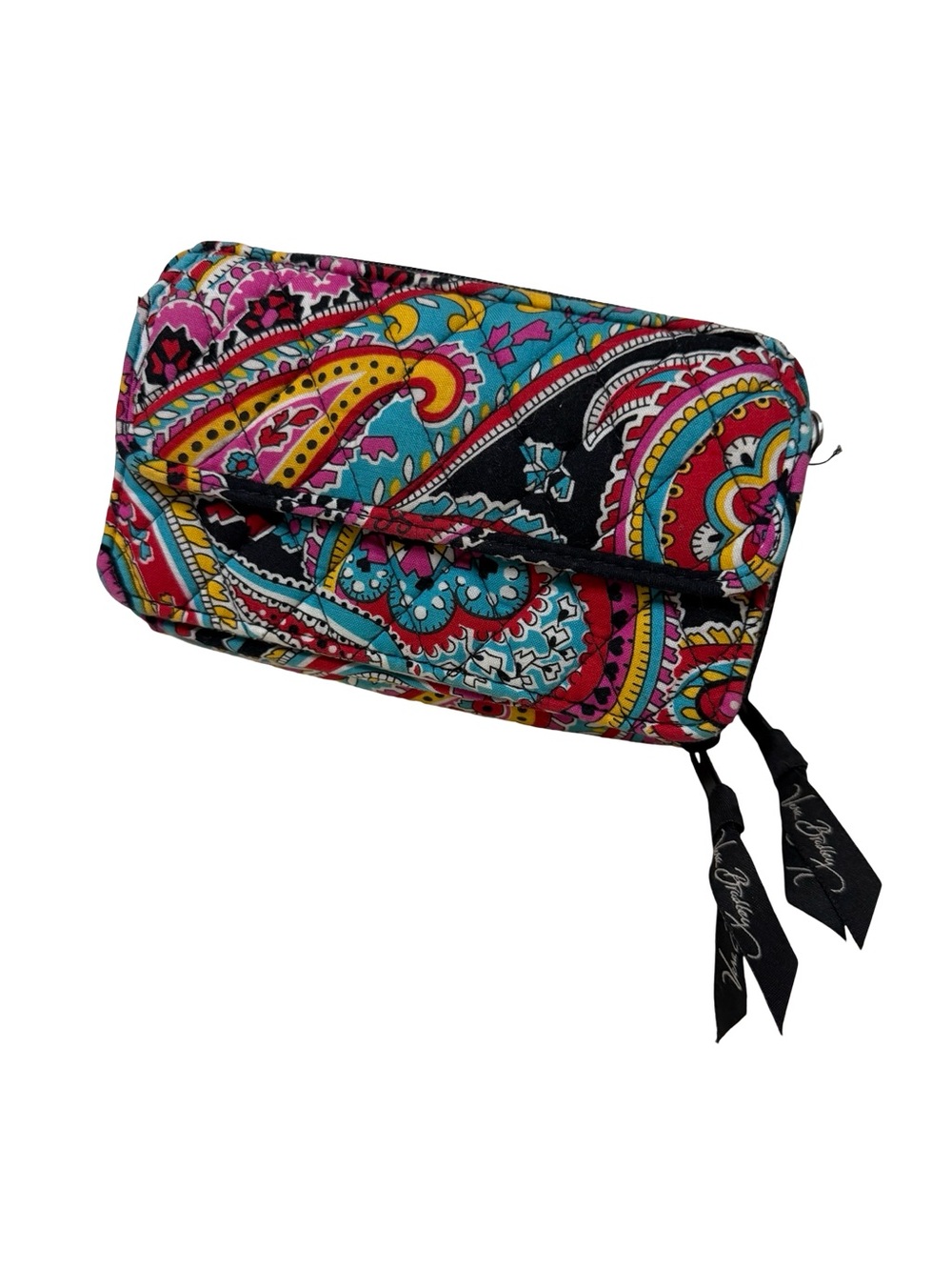 Vera Bradley Colorful Paisley Quilted Crossbody - missing strap